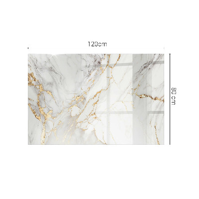 Rectangular top table Subtle marble veins