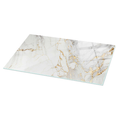 Rectangular top table Subtle marble veins