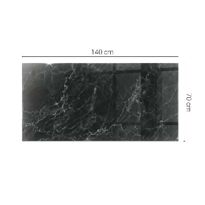 Rectangular top table Marble with delicate veins