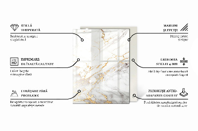 Rectangular tempered glass table top Wood in harmony with resin