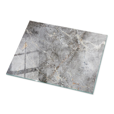 Rectangular glass to coffee table Stylish marble pattern