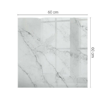 Rectangular top table Pattern imitating marble