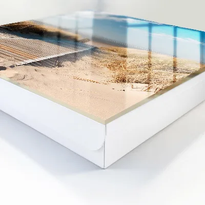 Peaceful beach Key box for wall