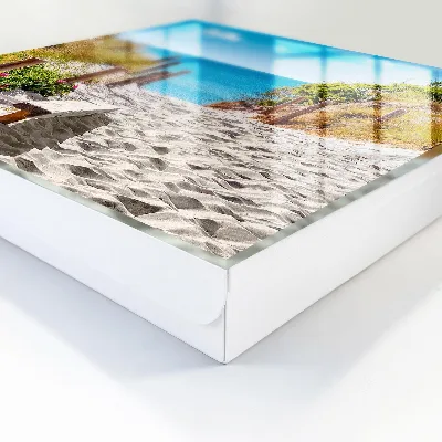 Coastal path wall mounted key box 