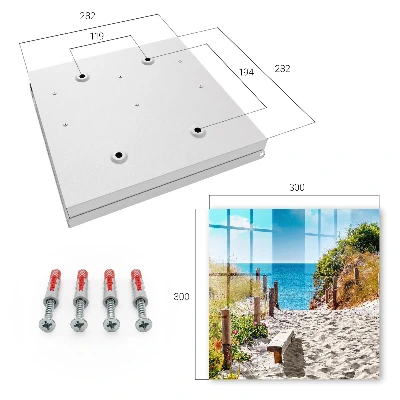 Coastal path Wall mounted key box