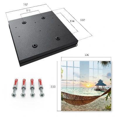 Beach relaxation Key cabinet