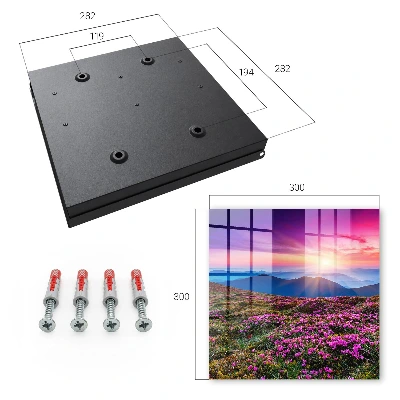 Key cabinet mountain morning design