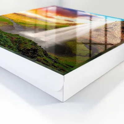 Wall-mounted key box stunning landscape design