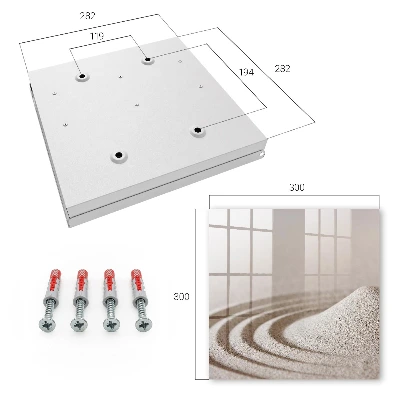 Zen garden Wall mounted key box