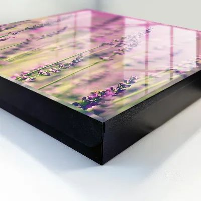 Purple garden Key box for wall