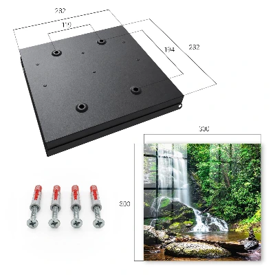 Natural oasis Wall mounted key box