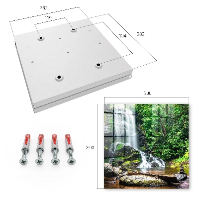 Natural oasis Wall mounted key box