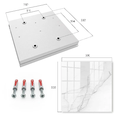 Marble elegance Wall mounted key box