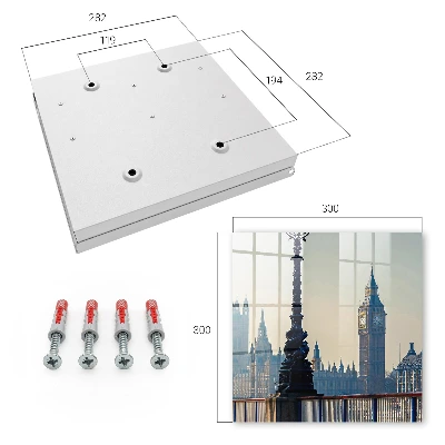 Key cabinet city charm design