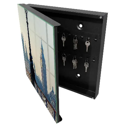 Key cabinet city charm design