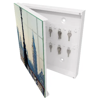 Key cabinet city charm design