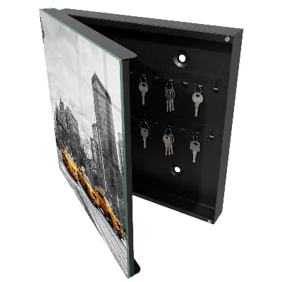 Wall-mounted key box urban energy design
