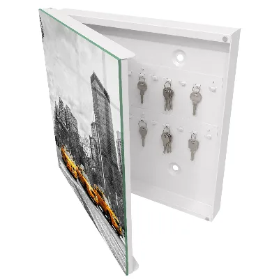 Wall-mounted key box urban energy design