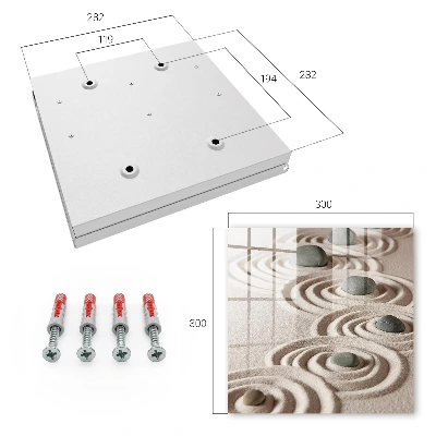 Zen calm Key cabinet