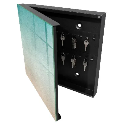 Subtle gradient Key box for wall