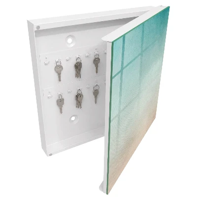 Subtle gradient Key box for wall
