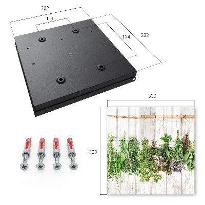 Dried herbs Wall mounted key box