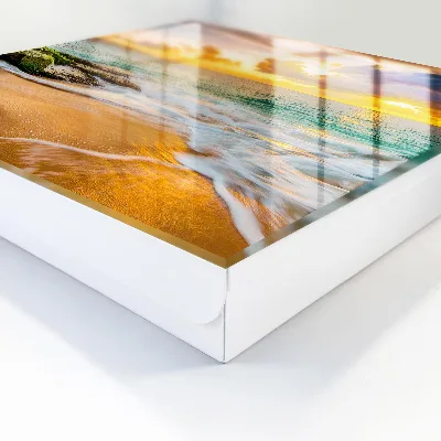 Wall mounted key box sunset finish