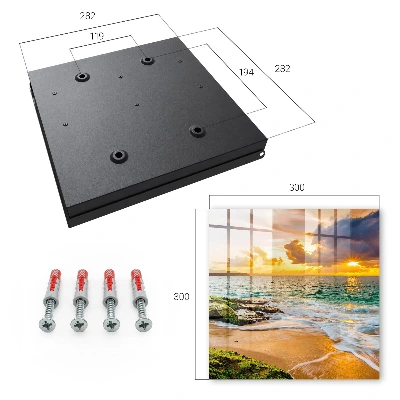 Sunset Wall mounted key box