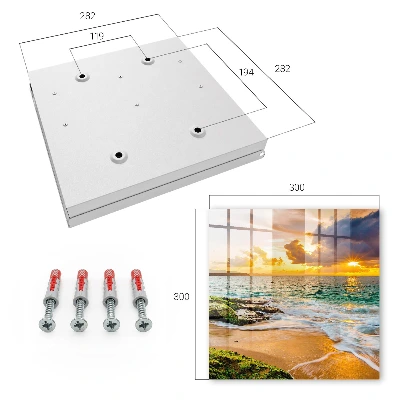 Sunset Wall mounted key box