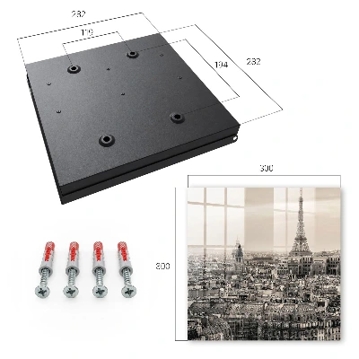 Urban elegance Wall mounted key box