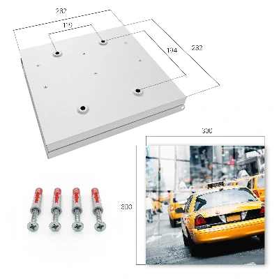 City of life Key box for wall