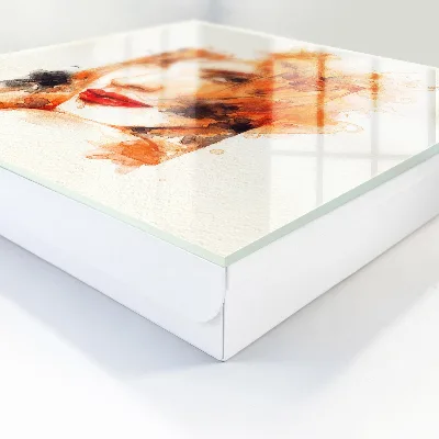 Feminine watercolor Wall mounted key box