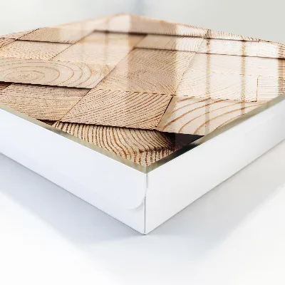 Wood texture Key box for wall