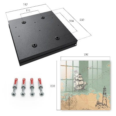 Sea adventure Wall mounted key box