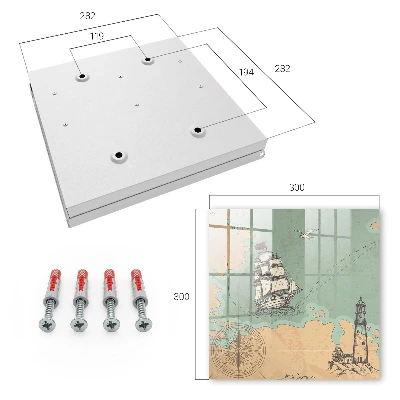 Sea adventure Wall mounted key box