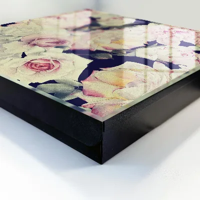 Floral elegance Key box for wall