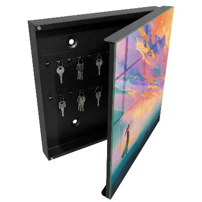 Dreamy scene Wall mounted key box
