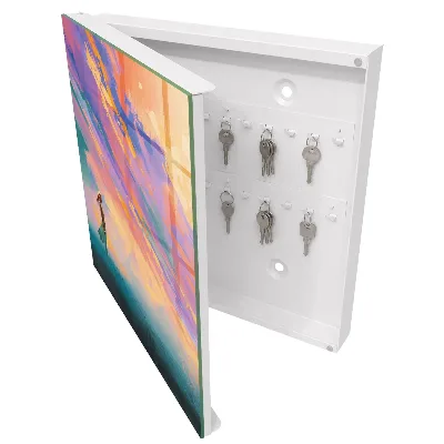 Dreamy scene Wall mounted key box