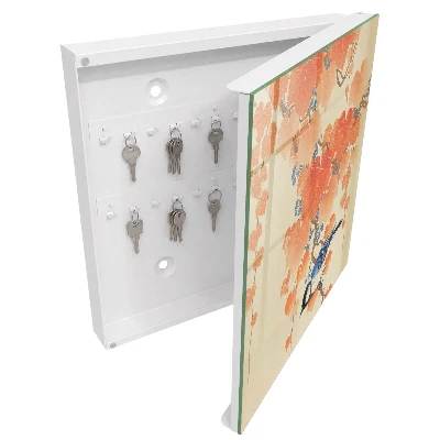 Bird and leaves Key cabinet
