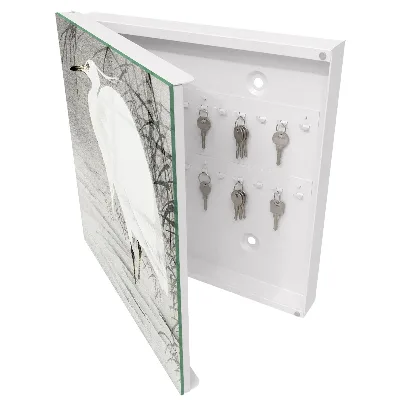 Heron Key box for wall