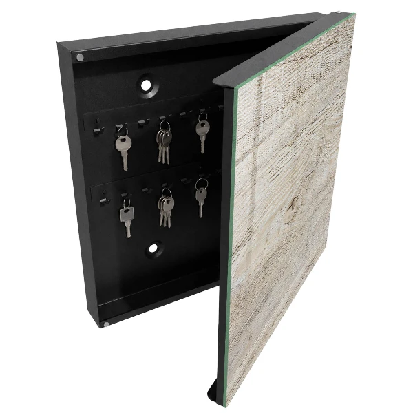 Wood texture Key cabinet