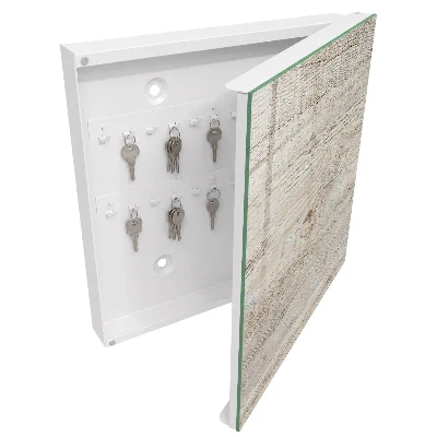 Wood texture Key cabinet