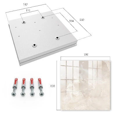 Marble elegance Wall mounted key box