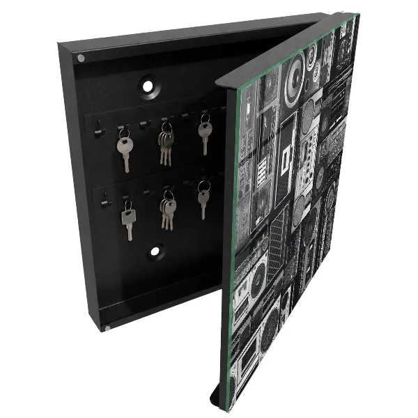 Musical nostalgia Wall mounted key box