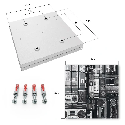 Musical nostalgia Wall mounted key box