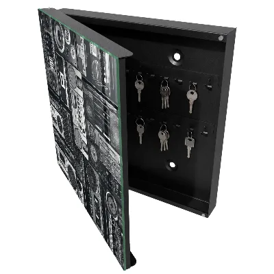 Musical nostalgia Wall mounted key box