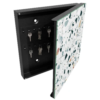 Colorful pebbles Wall mounted key box