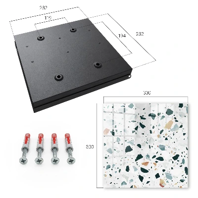 Colorful pebbles Wall mounted key box