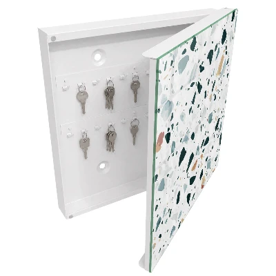 Colorful pebbles Wall mounted key box