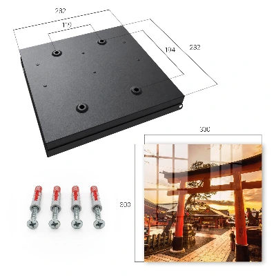 Japanese gate Key box for wall